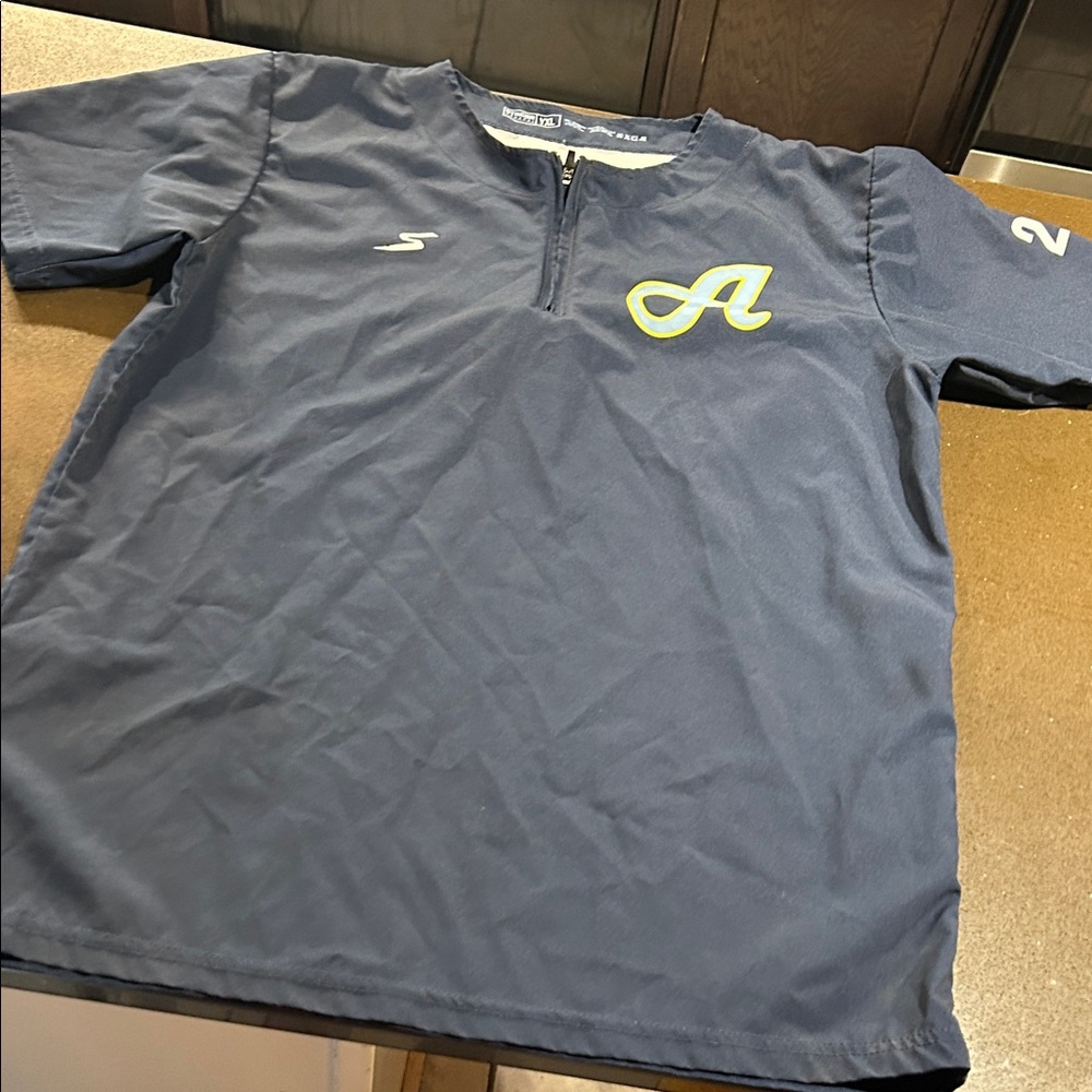 Kids Navy Blue Athletic Jersey